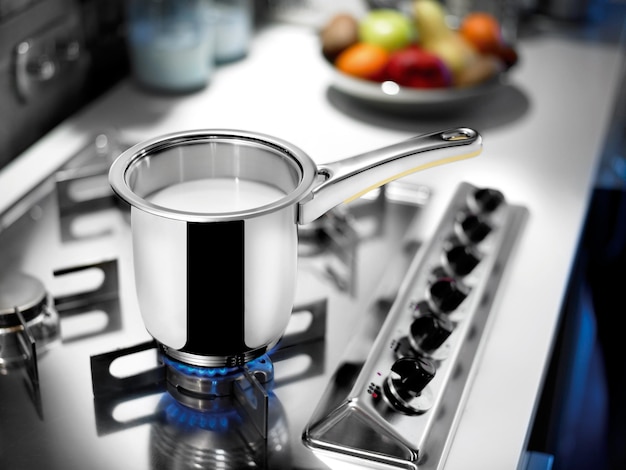 Kuchnia z profesjonalnym wyposażeniem